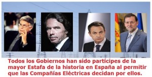 La mayor estafa en la historia de España se llama electricidad