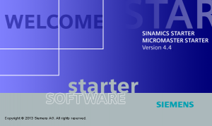 Nueva versión de Siemens STARTER V4.4