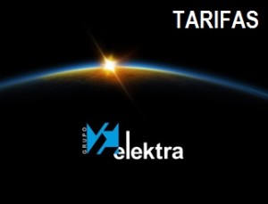 Tarifas Grupo Elektra Solar