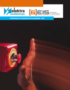 Programa Seguridad en Máquinas Elektra Catalunya 2015