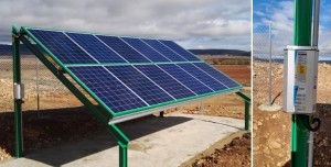 Instalación de bombeo solar en Tajahuerce (Soria)
