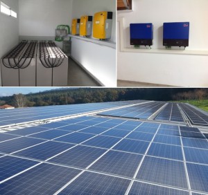 Instalación fotovoltaica en Proxecto Home en Val do Dubra (A Coruña)