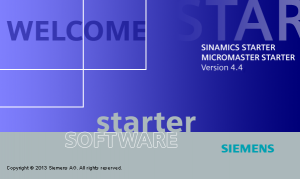 Descárgate la última versión de SINAMICS STARTER V4.5 SP1 de SIEMENS