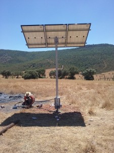 Elektra Andalucía suministra el material para una Instalación de bombeo solar 