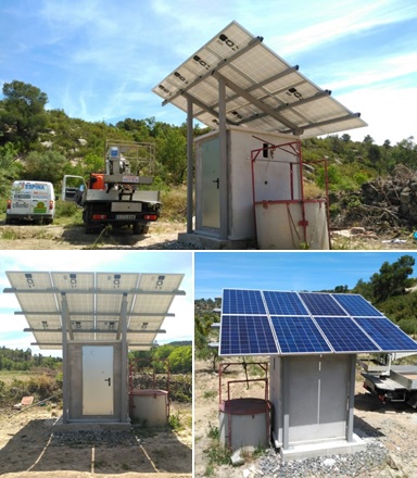 <!--:es-->Bombeo solar en Les Garrigues<!--:-->