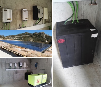 <!--:es-->Instalación fotovoltaica aislada en casa rural con baterías de Litio<!--:-->