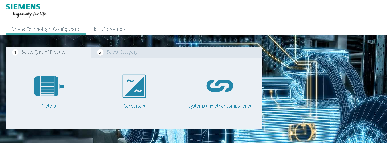 <!--:es-->Siemens actualiza la herramienta de selección de accionamientos DT CONFIGURATOR<!--:-->