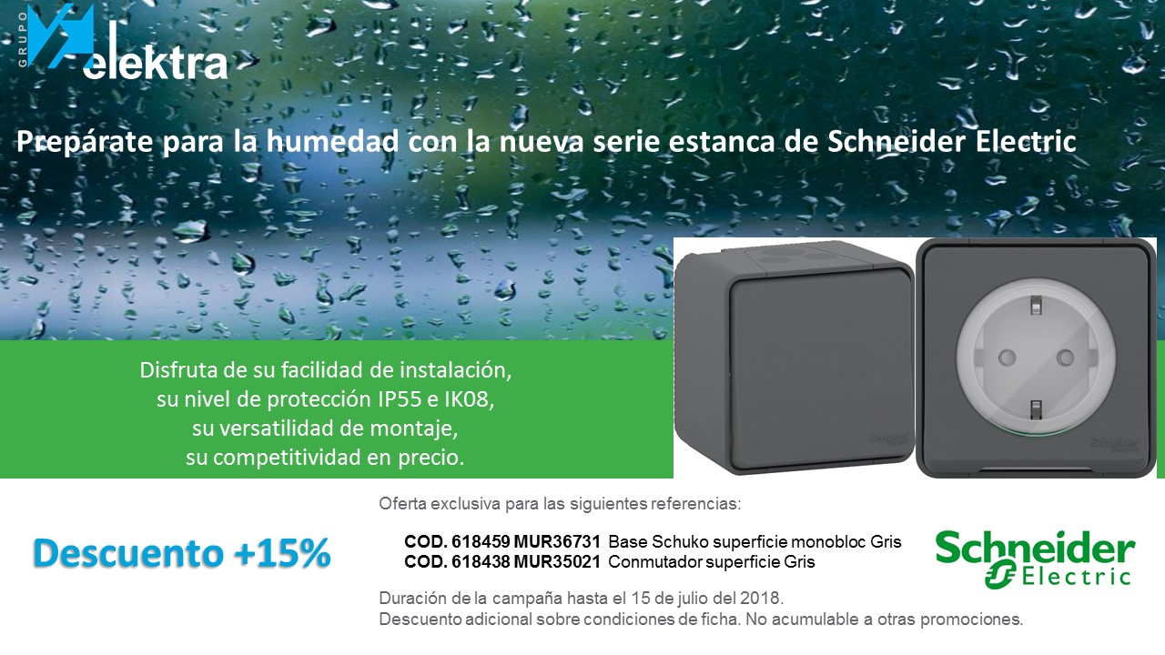 <!--:es-->¡Prepárate para la humedad con la nueva serie estanca Mureva Styl de Schneider Electric!<!--:-->