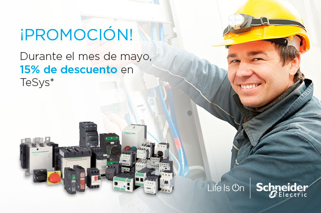 promoción 15 descuento tsys schneider