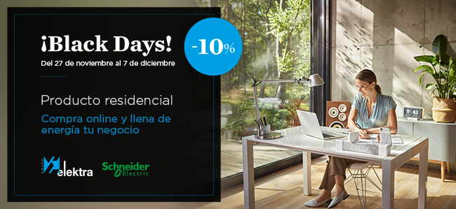 promoción hogar Black Friday Schneider