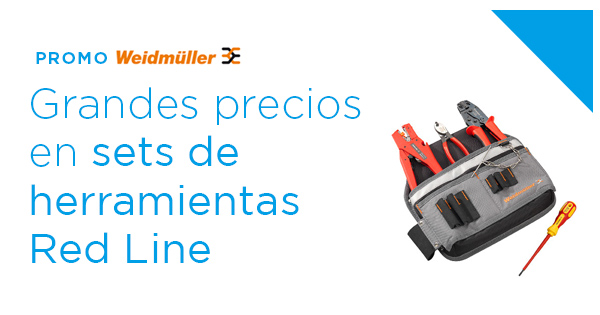 <!--:es-->Promo Weidmüller: grandes precios en sets de herramientas Red Line<!--:-->