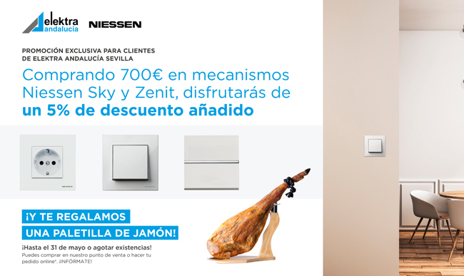 Promoción Niessen 5% de descuento