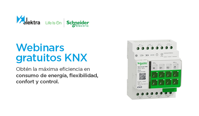 Webinars gratuitos KNX. 