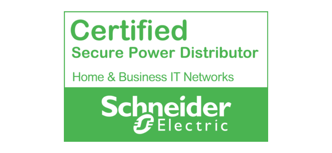 certificado schneider electric Secure Power Home & Business IT Networks