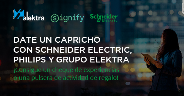 Promoción Schneider Electric y Philips