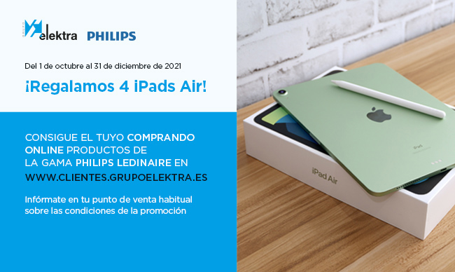 PROMO PHILIPS LEDINAIRE & IPADS AIR