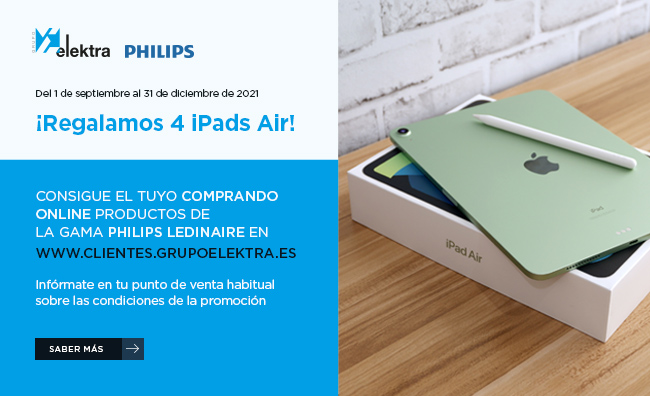 PROMO PHILIPS LEDINAIRE & IPADS AIR