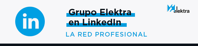 grupo elektra especialistas en distribución de material eléctrico. Nos estrenamos en LinkedIn y Twitter