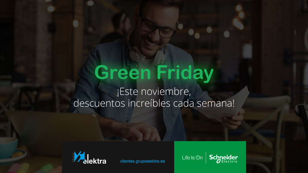 Grupo Elektra, promoción Green Friday de Schneider Electric