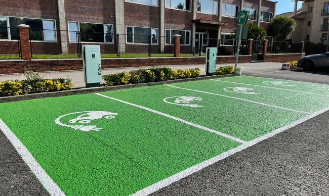 puntos de recarga para vehículo eléctrico en Elektra San Sebastián