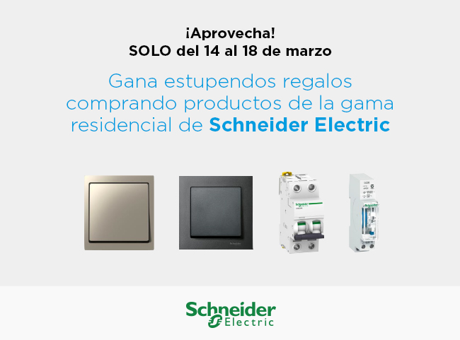 Imagen de la promo de Schneider para Elektra Canarias