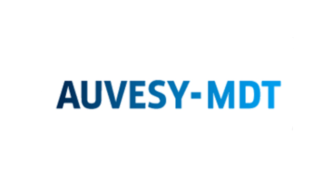 Imagen del nuevo logo de Auvesy-MDT para Grupo Elektra