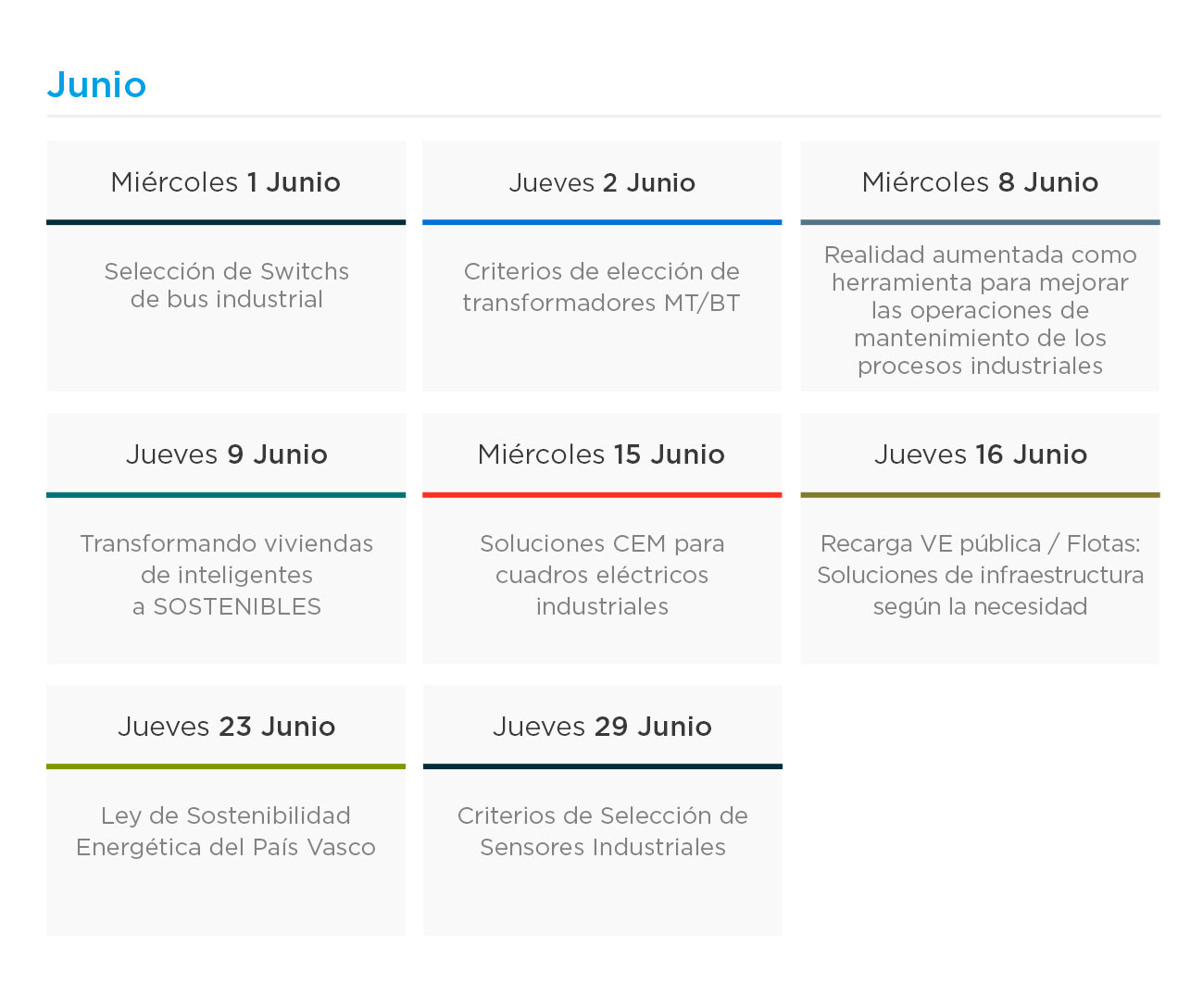 Webinars junio 2022 de Grupo Elektra