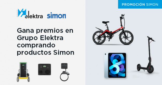 Imagen de la promo de Simon para Grupo Elektra