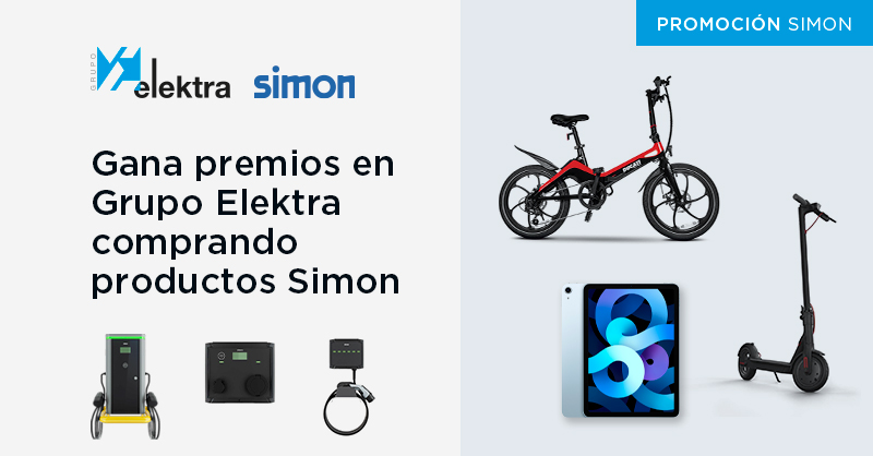 <!--:es-->Tus proyectos de recarga de vehículo eléctrico tienen premio con Simon: patinetes de alta gama, bicis eléctricas, iPads Air… ¿Qué prefieres?<!--:-->