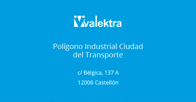 Nueva dirección de Valektra Castellon