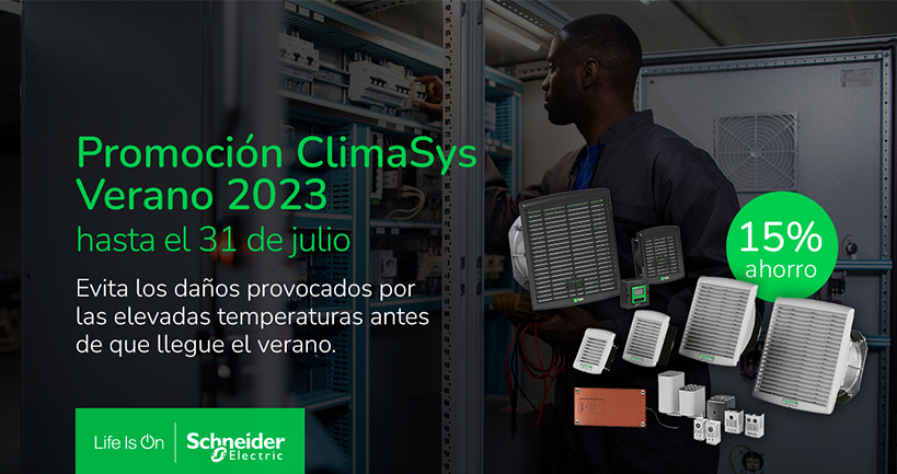 Imagen de la promo de Climasys de Schneider Electric