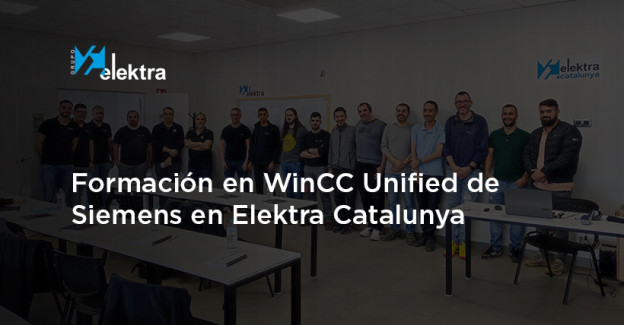 formación elektra catalunya lleida WinCC Unified de Siemens