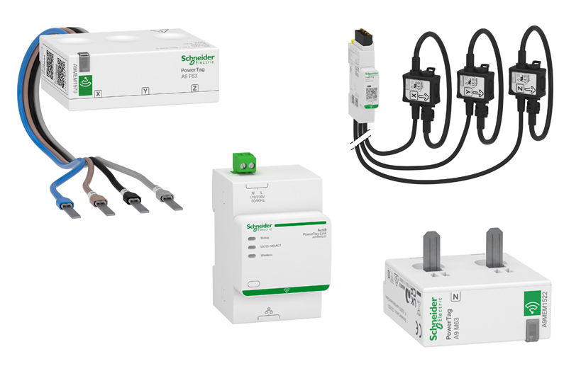 Monitorización inalámbrica Power Tag de Schneider Electric