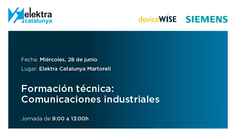  jornada mostrador elektra catalunya martorell comunicaciones industriales