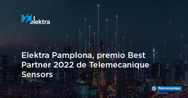 premio Best partner 2022 Telemecanique Sensors Elektra Pamplona