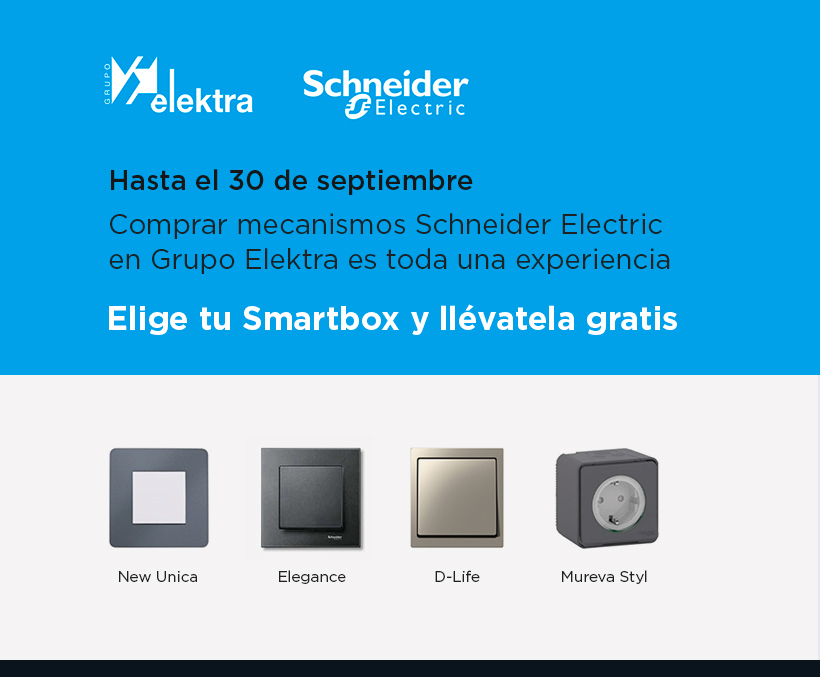 promoción mecanismos schneider electric