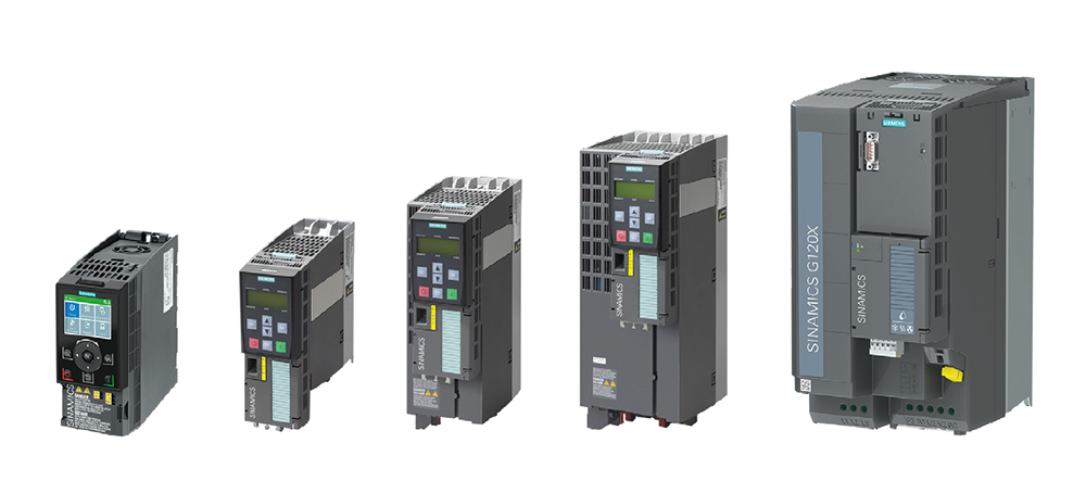 variadores de velocidad sinamics de Siemens