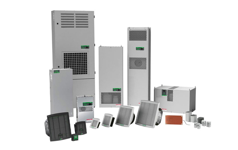 soluciones ventilación de armarios de Schneider Electric