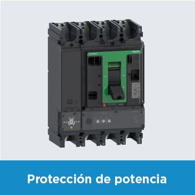 Protección de potencia de Schneider Electric