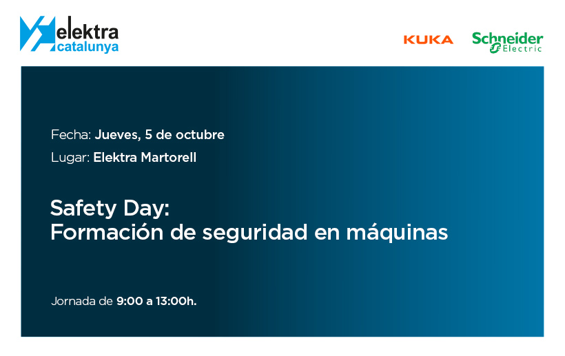 jornada técnica seguridad en máquinas elektra martorell