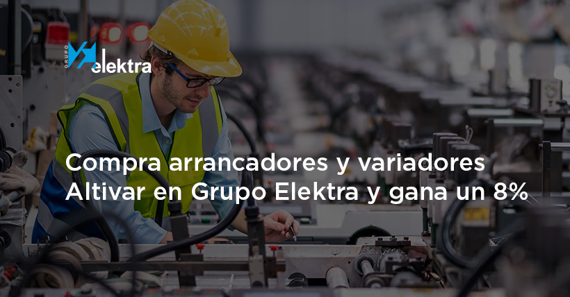 <!--:es-->Compra arrancadores y variadores Altivar de Schneider Electric y ahorra un 8% de descuento añadido<!--:-->