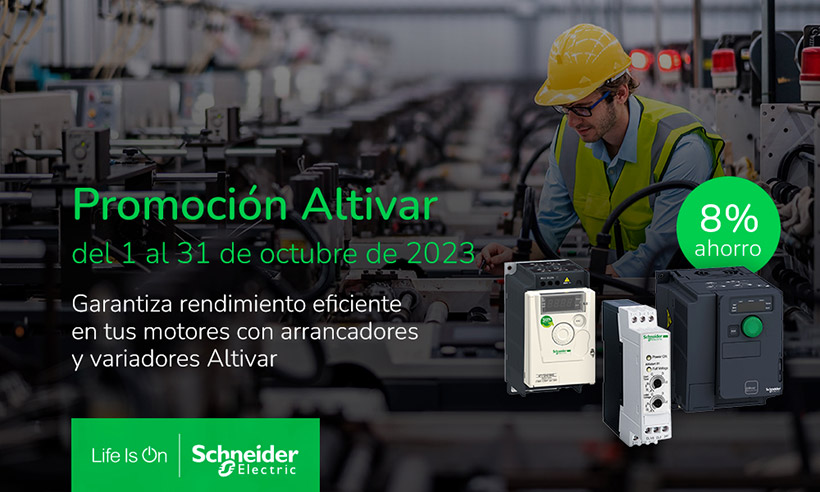 promoción altivar arrancadores y variadores altivar