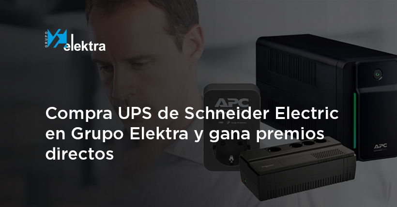 <!--:es-->Llévate premios directos comprando APC, Easy UPS y Back UPS de Schneider Electric, los SAIs que garantizan a tus clientes un suministro seguro de energía<!--:-->