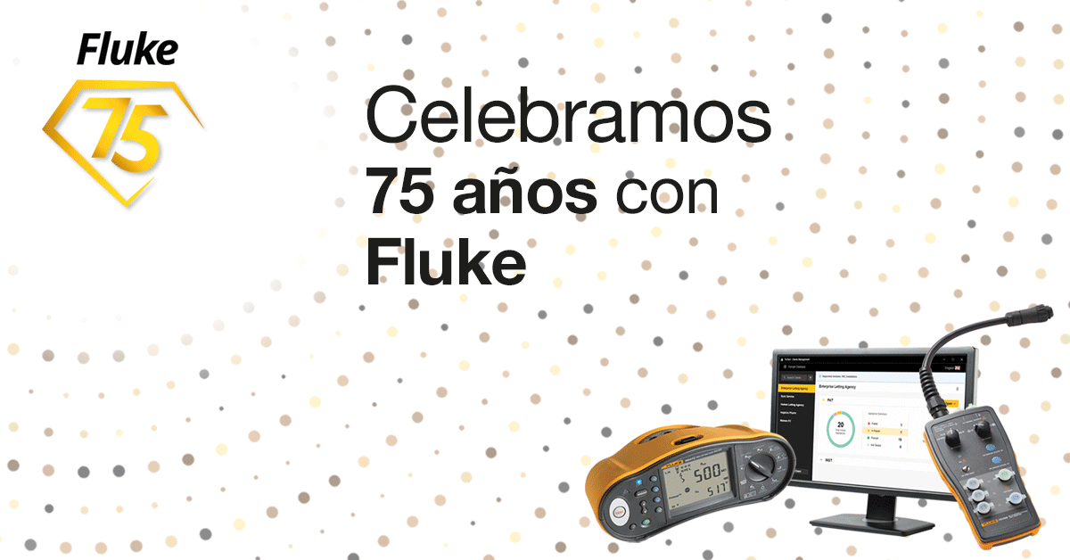 promoción Fluke 75 aniversario en Grupo Elektra