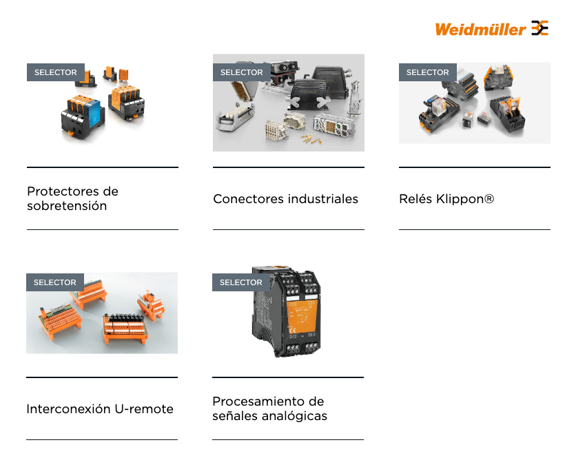 selectores herramientas digitales weidmüller