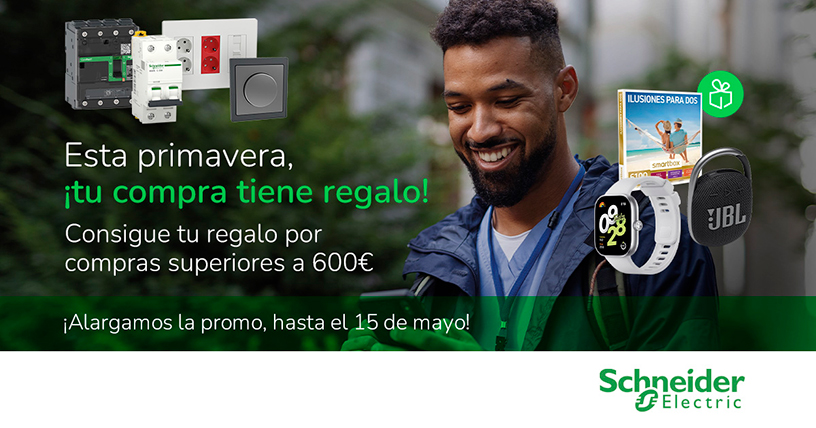 promoción primavera de schneider electric amplía fechas