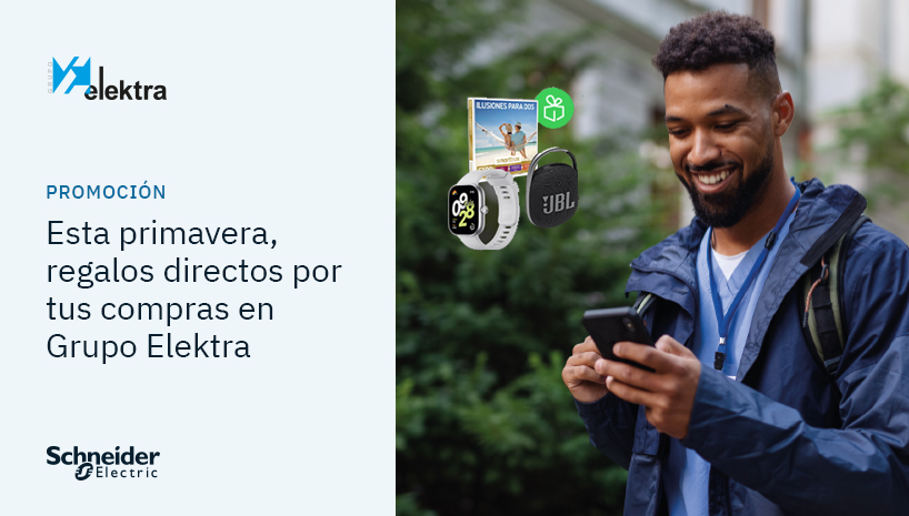 Esta primavera, tus compras Schneider Electric tienen regalo