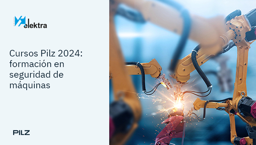 Ya están aquí los cursos Pilz 2024 de formación en seguridad de máquinas. ¡Traen novedades!