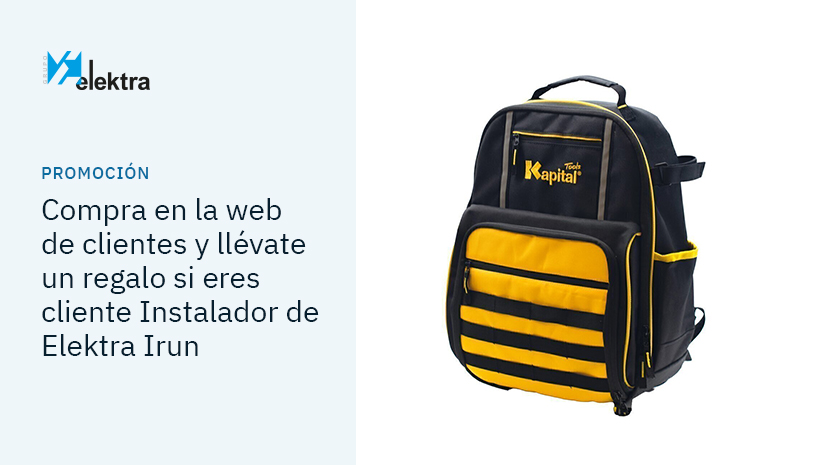 Todo lo que necesitas en un solo sitio… Ya sea en nuestra web, ¡o en esta mochila!