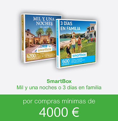 smartbox por compras mínimas de 4000 euros